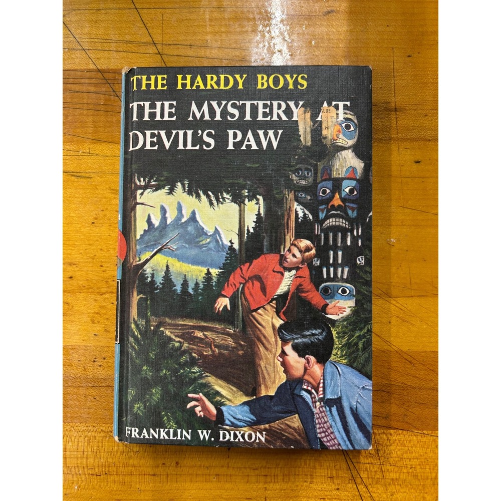 Hardy Boys The Mystery at Devils Paw Franklin W Dixon Grosset Dunlap 1959 Book